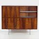 Enfilade bibliothèque vintage vintage en palissandre par Alfred Hendrickx pour Belform, 1960