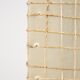 Pair of resin and rope floor lamps 1960s