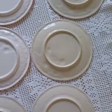 Set of 8 Francesco Guarino slip plates
