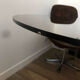 Table chrome et verre 70s