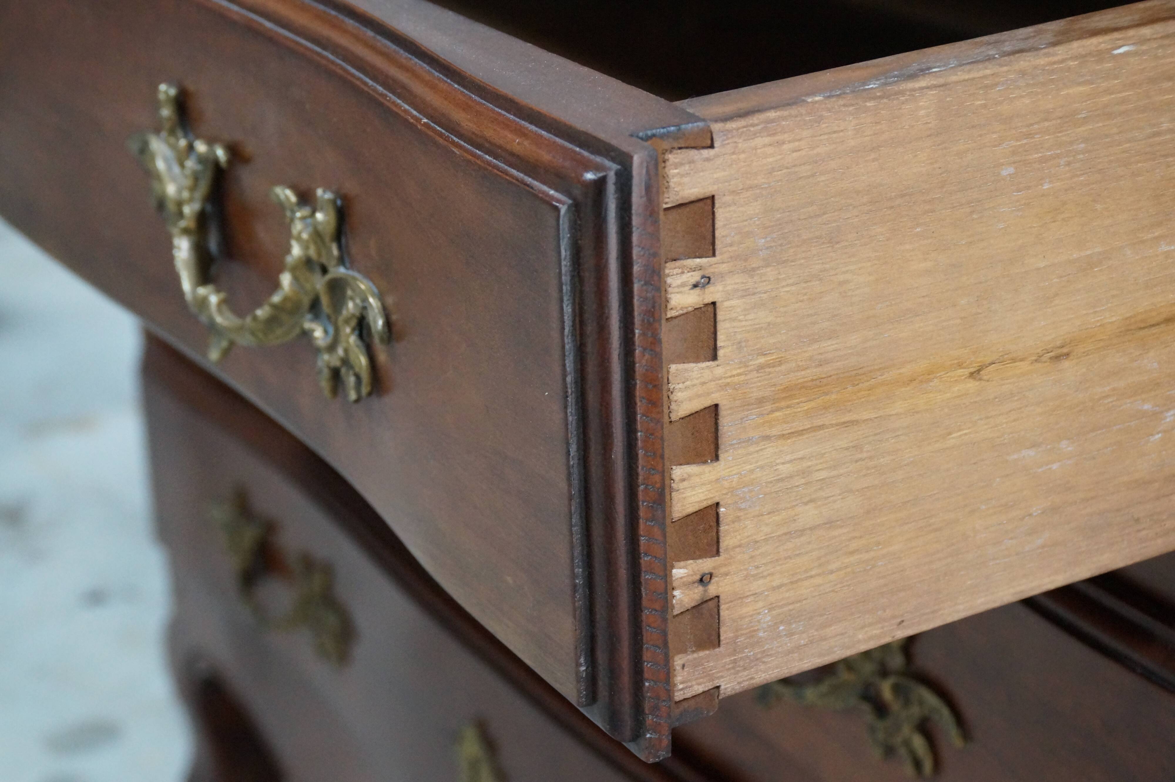 Old dresser in cherry