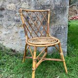 Chaise en rotin