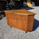 Scandinavian corner unit in teak from the 1960s.