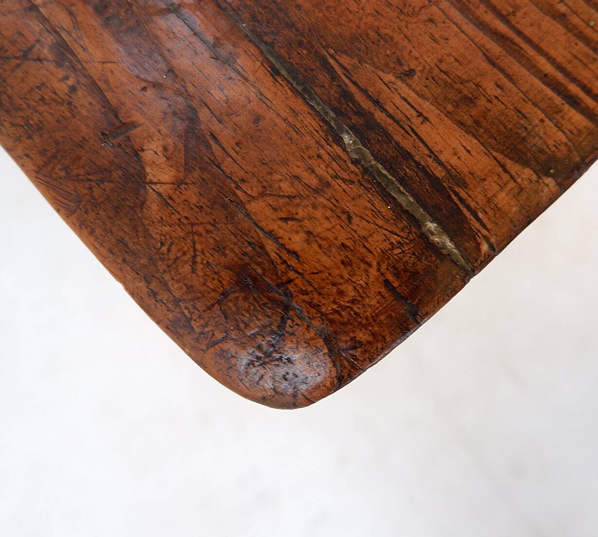 18th Century Spanish Chestnut Wood Side Table