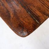 18th Century Spanish Chestnut Wood Side Table