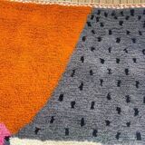 Tapis beni ouraine fait main artisanale traditionnelle taille 150 x 250 cm