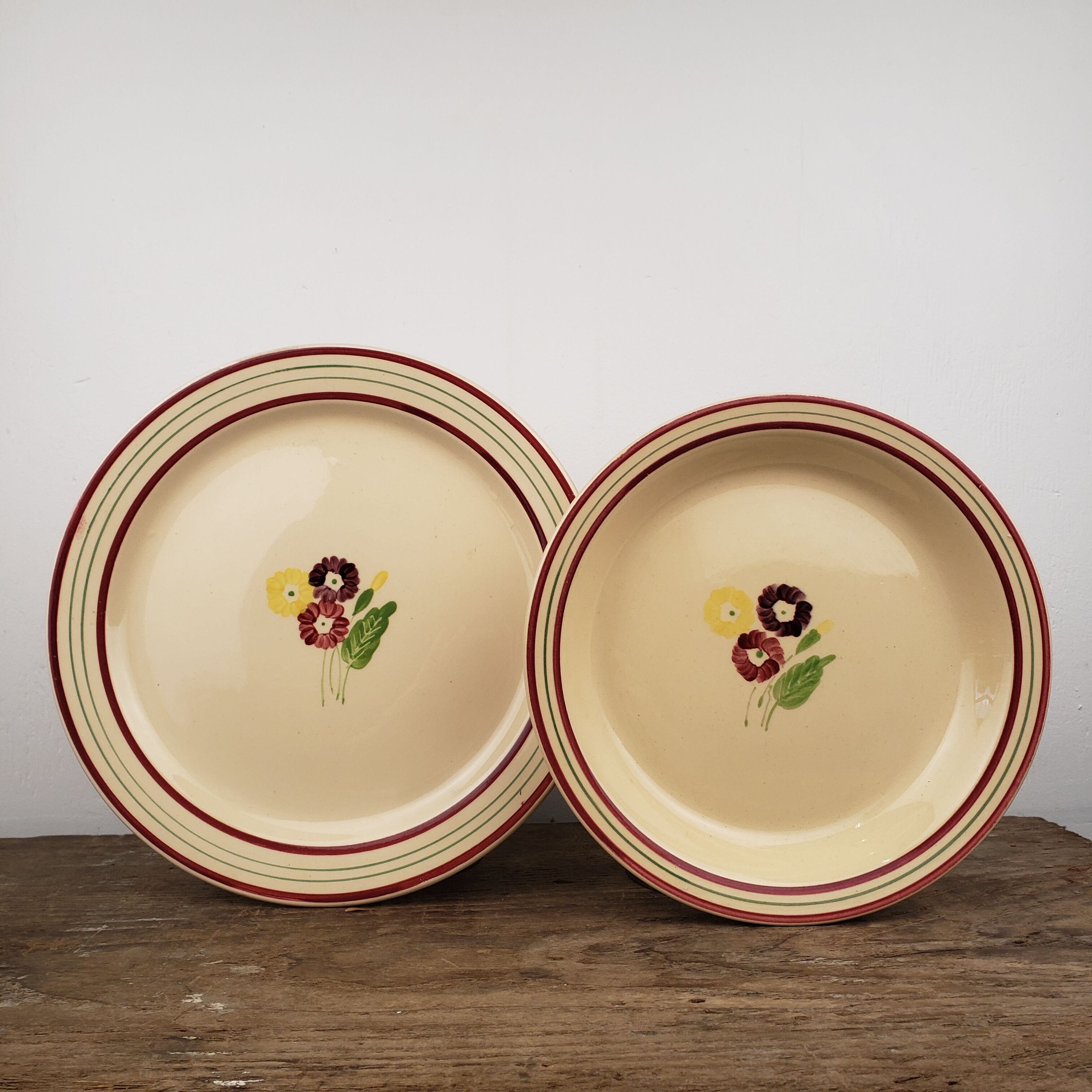 Service 12 plates - Gien, Primevères model