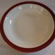 Round, hollow, opaque porcelain serving dish by digoin sarreguemines pasteur