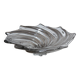Vide-poches spirale en verre vintage