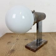 Vintage Art Deco Wall Light with Opal Glass, 1930s