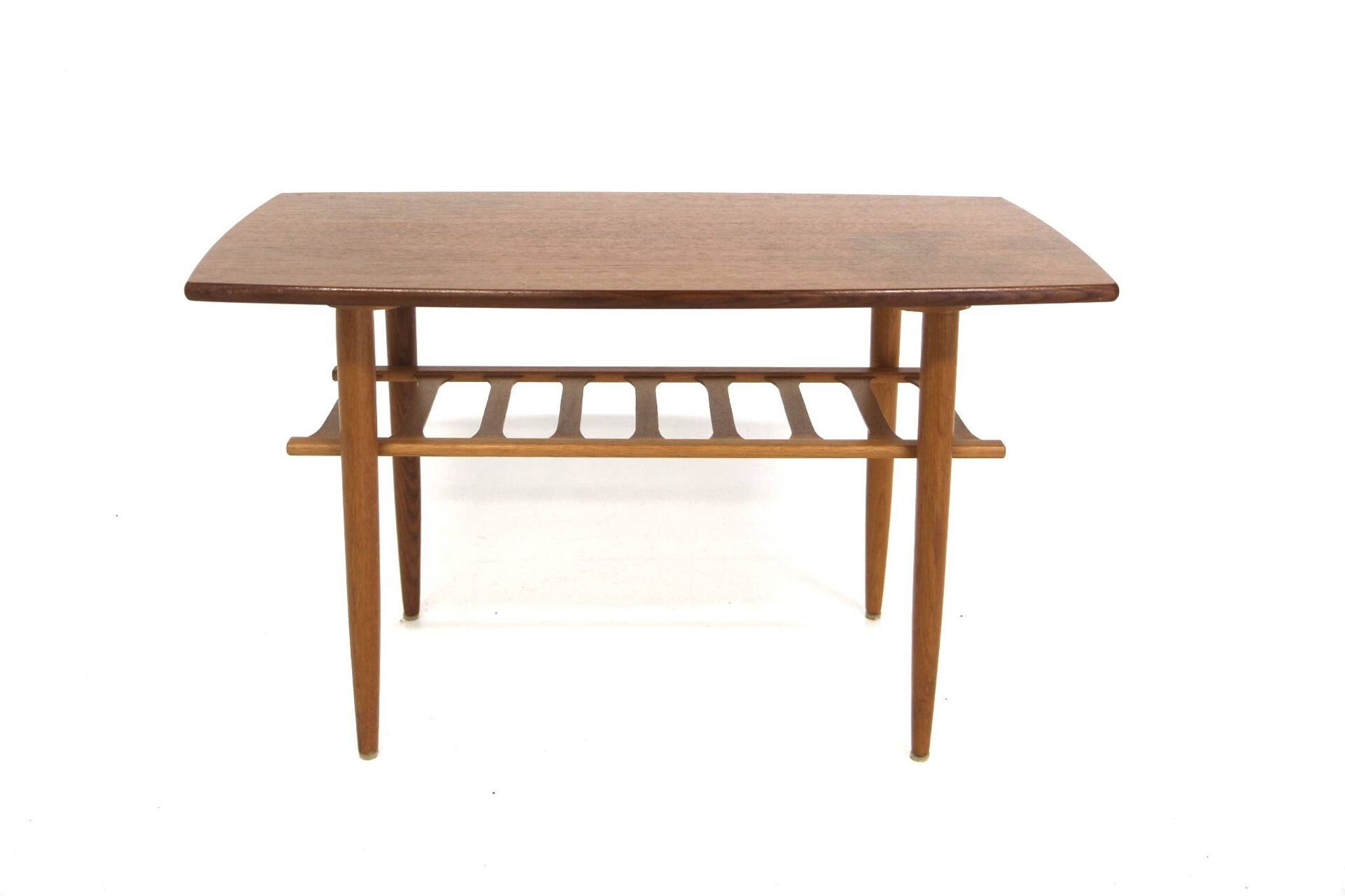 Table basse scandinave en teck, Suède, 1950