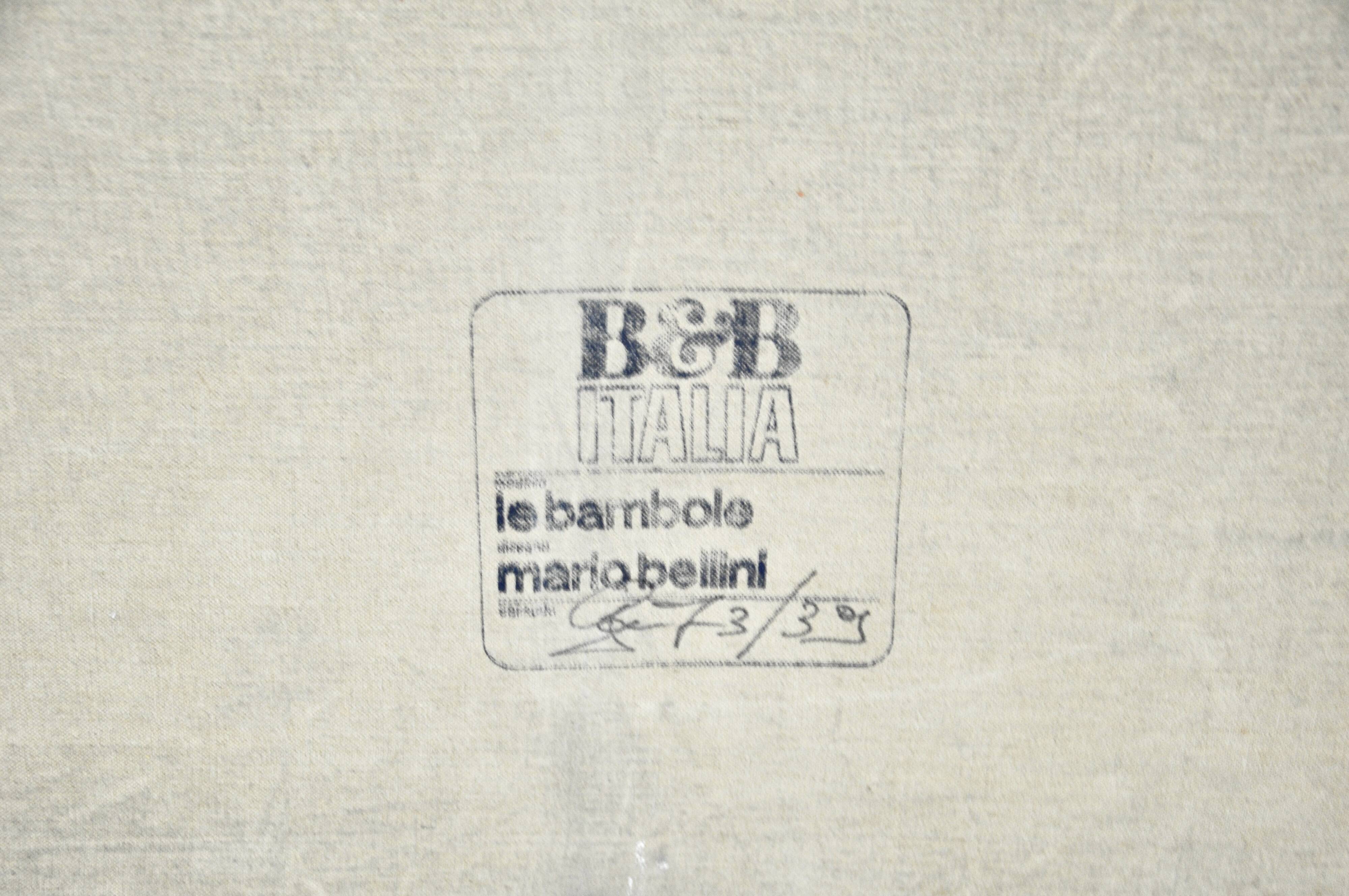 "Le Bambole" sofa by Mario Bellini for B&B Italia, 1970