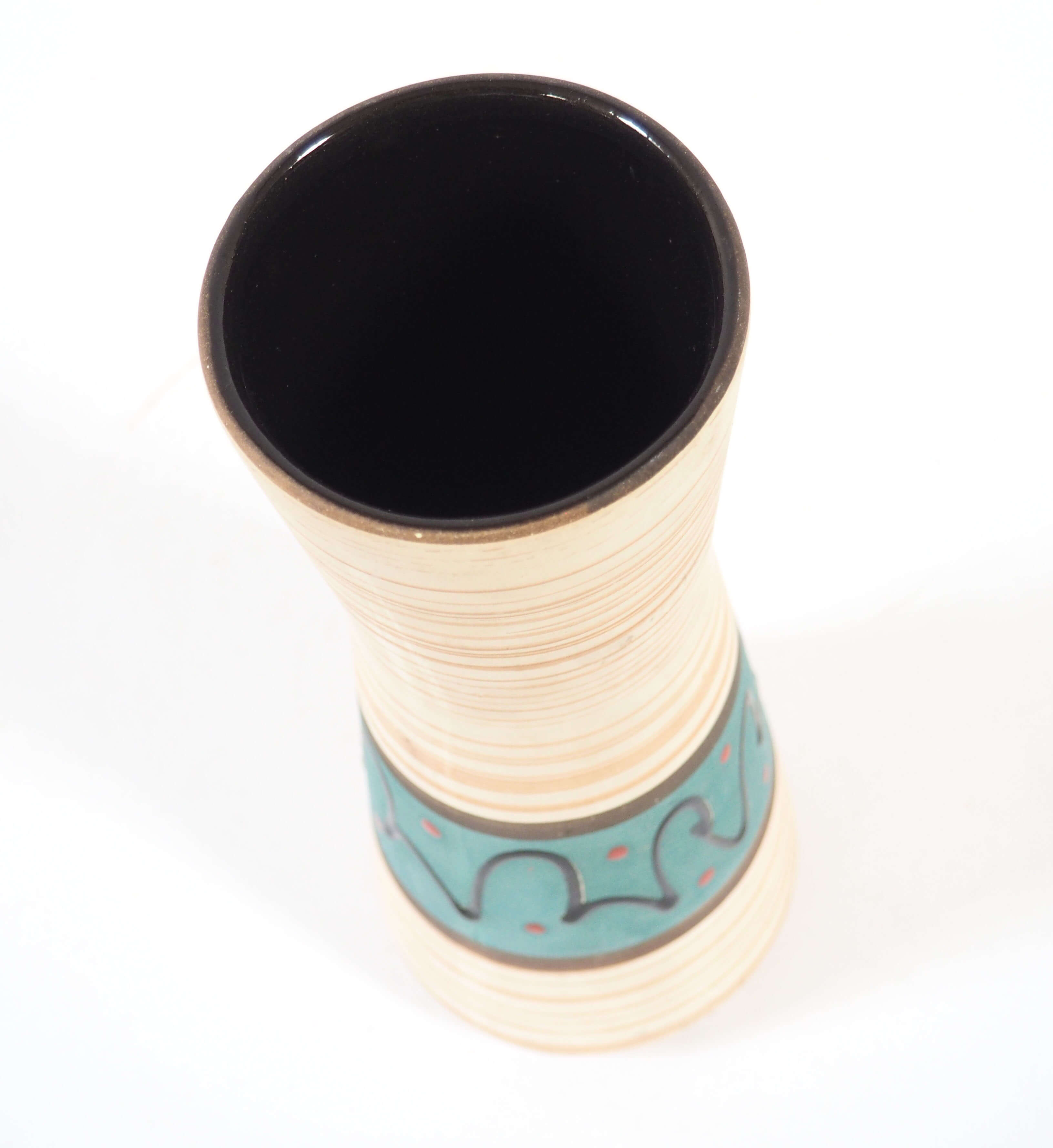 West Germany blue vase