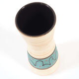 Vase West Germany bleu