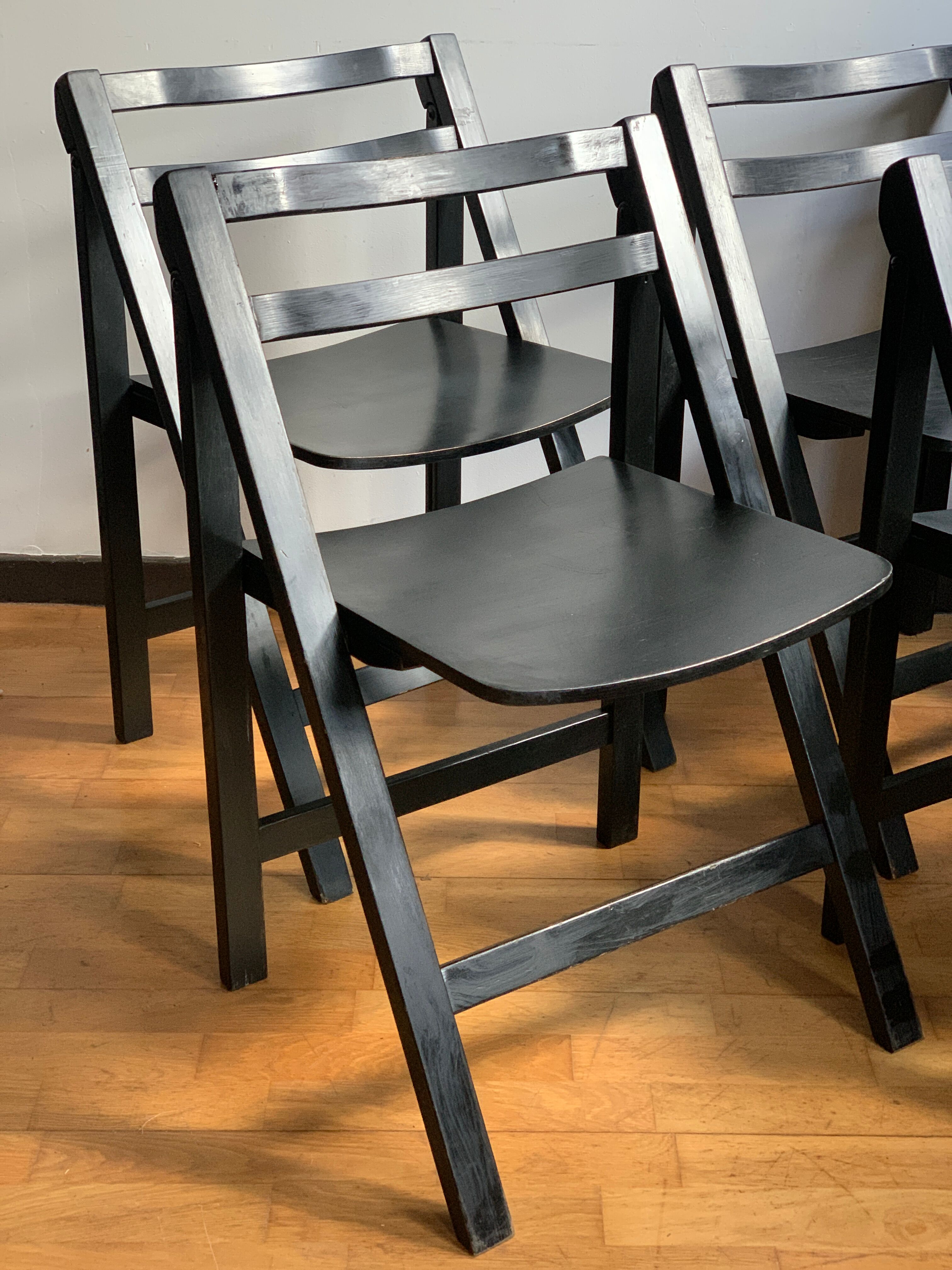 Vintage folding chairs