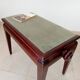 Tabouret de piano vintage en acajou massif années 60