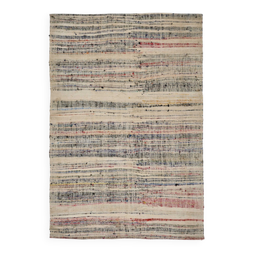 Turkish Handwoven Flatweave Chaput Kilim 166 cm x 242 cm
