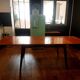 Table with extensions compass legs