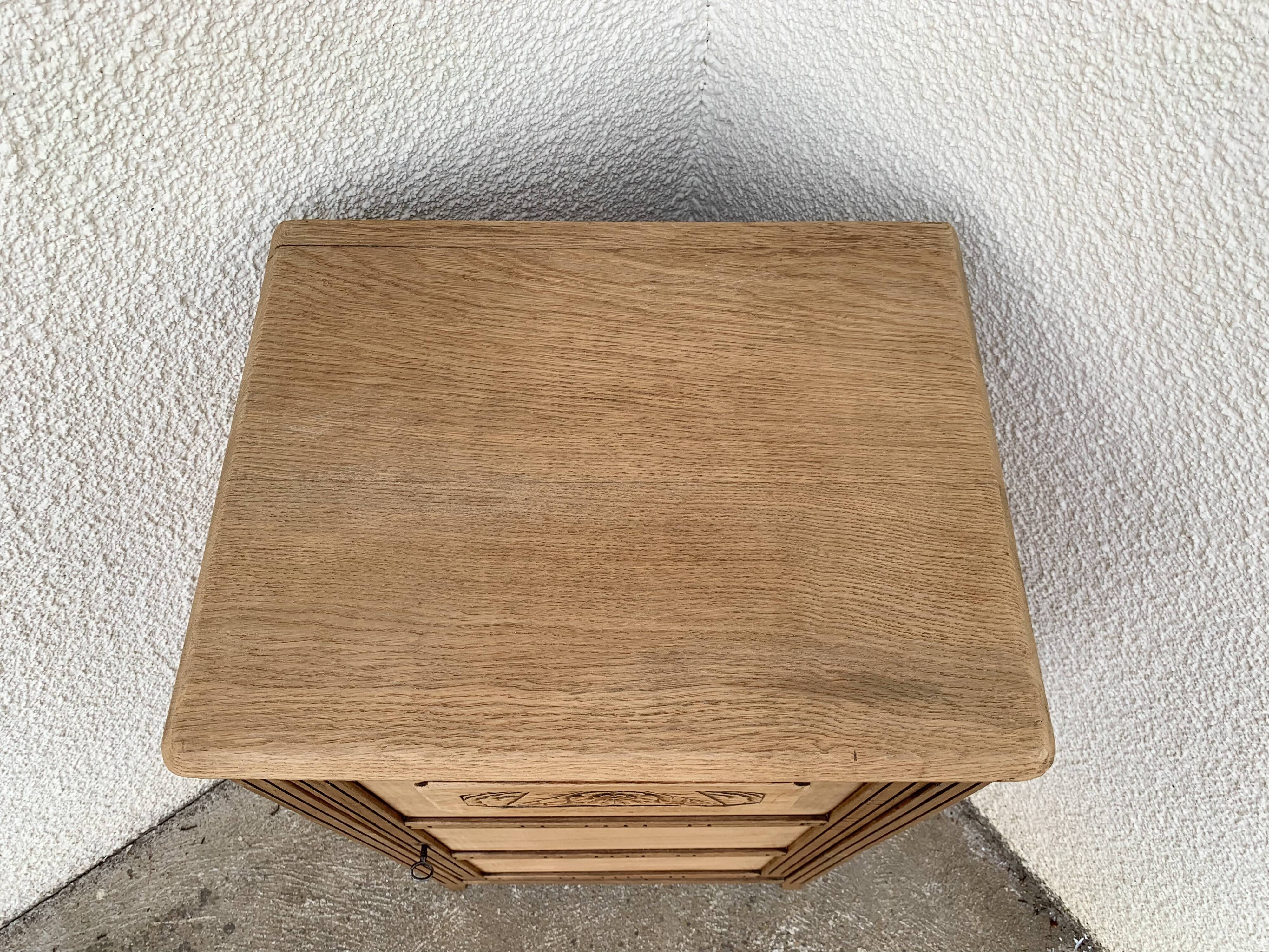 Parisian buffet art deco wood brut 1930