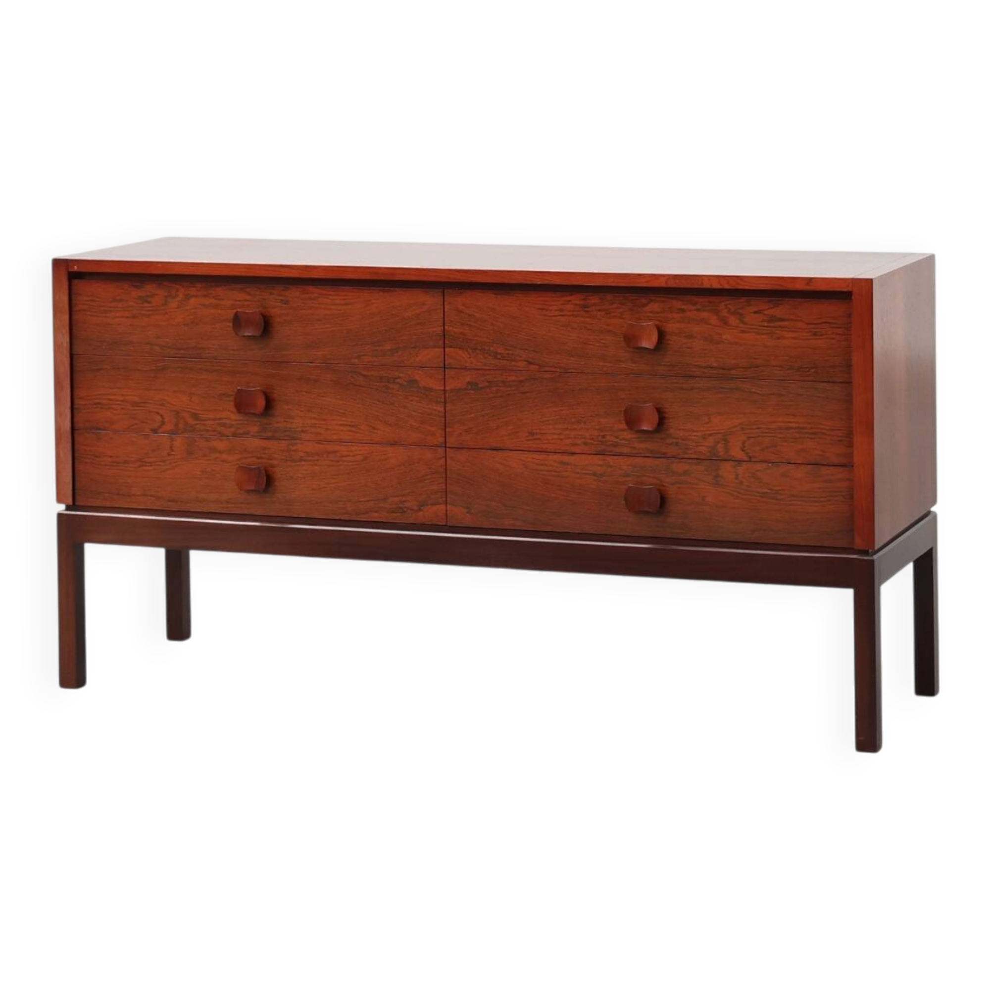 Commode danoise moderne du milieu du siècle, Danemark, vers les années 1960.