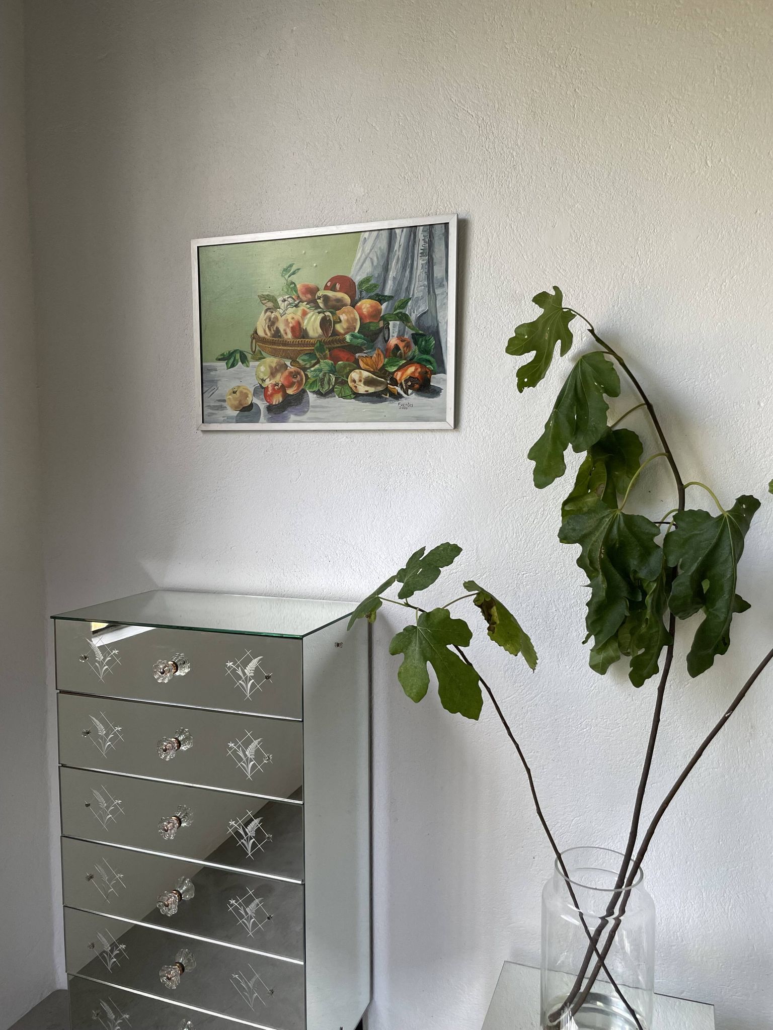 Peinture à l’huile aux fruits Fuentes