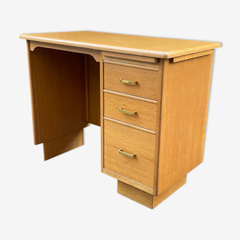 Vintage gilded wooden desk