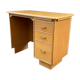 Vintage gilded wooden desk