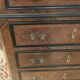 Weekly cabinet in rosewood from Rio and India and blackened pear Napoleon III