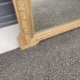 Louis XV style gilded mirror