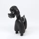 Charming figurine sculpture of a poodle dog by Leopold Anzengruber, Austria, 1950s.