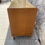 Vintage ash sideboard from the 1950s