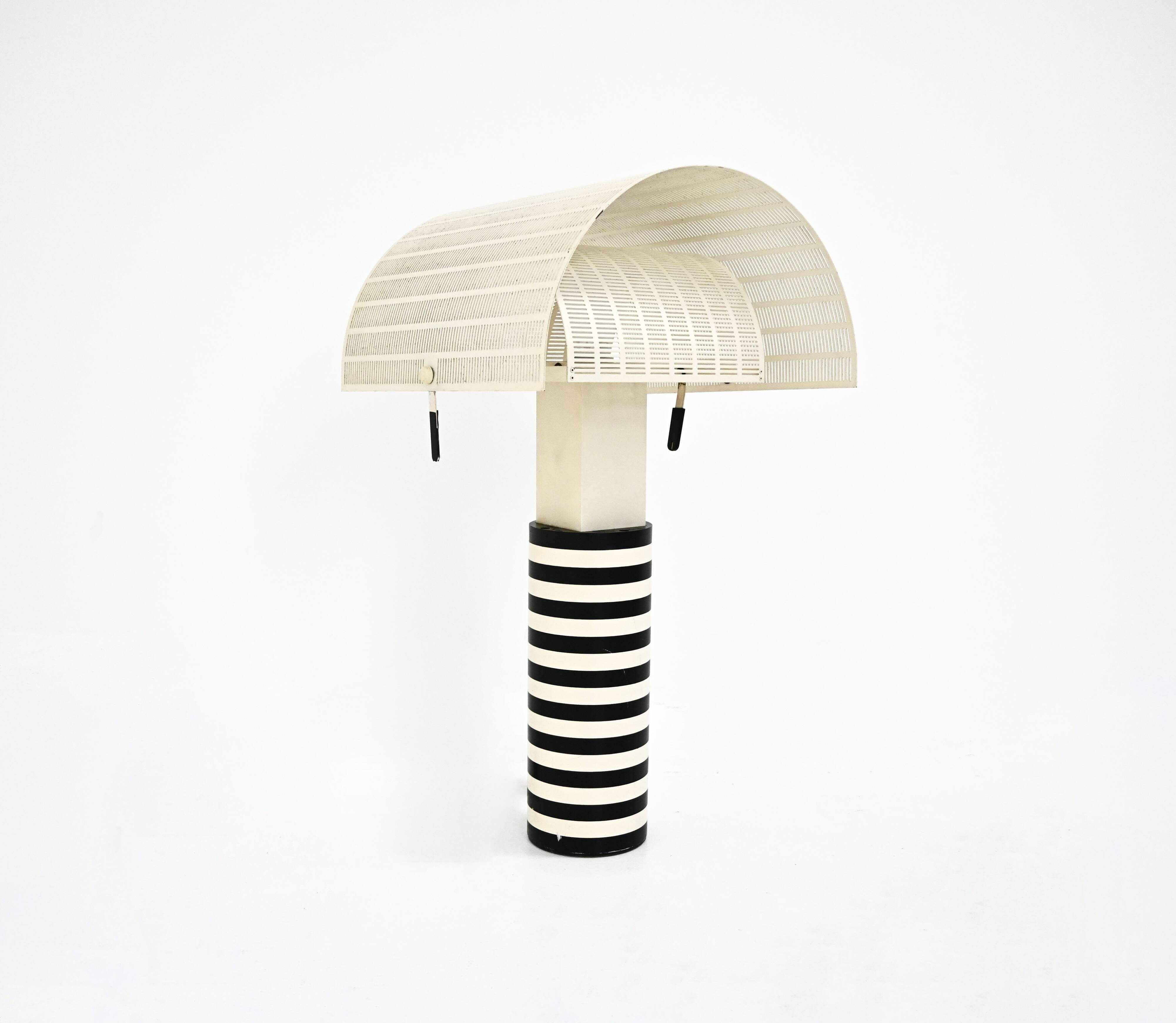 Shogun table lamp by Mario Botta for Artemide, 1986