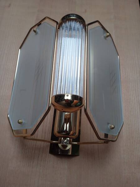 vintage Hollywood regency wall lamp ep 1980
