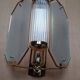 vintage Hollywood regency wall lamp ep 1980