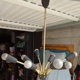 Vintage rockabilly sputnik chandelier from the 60s