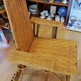 Rattan lounge chair 1920
