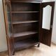 Authentic brown wooden library