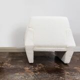 Minimalist Lounge Chair By Lfm, Poland, 1970s.