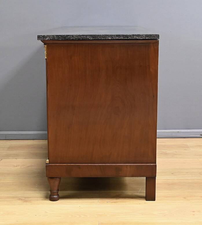 Return from Egypt chest of drawers in mahogany, Empire period – Early 19th century