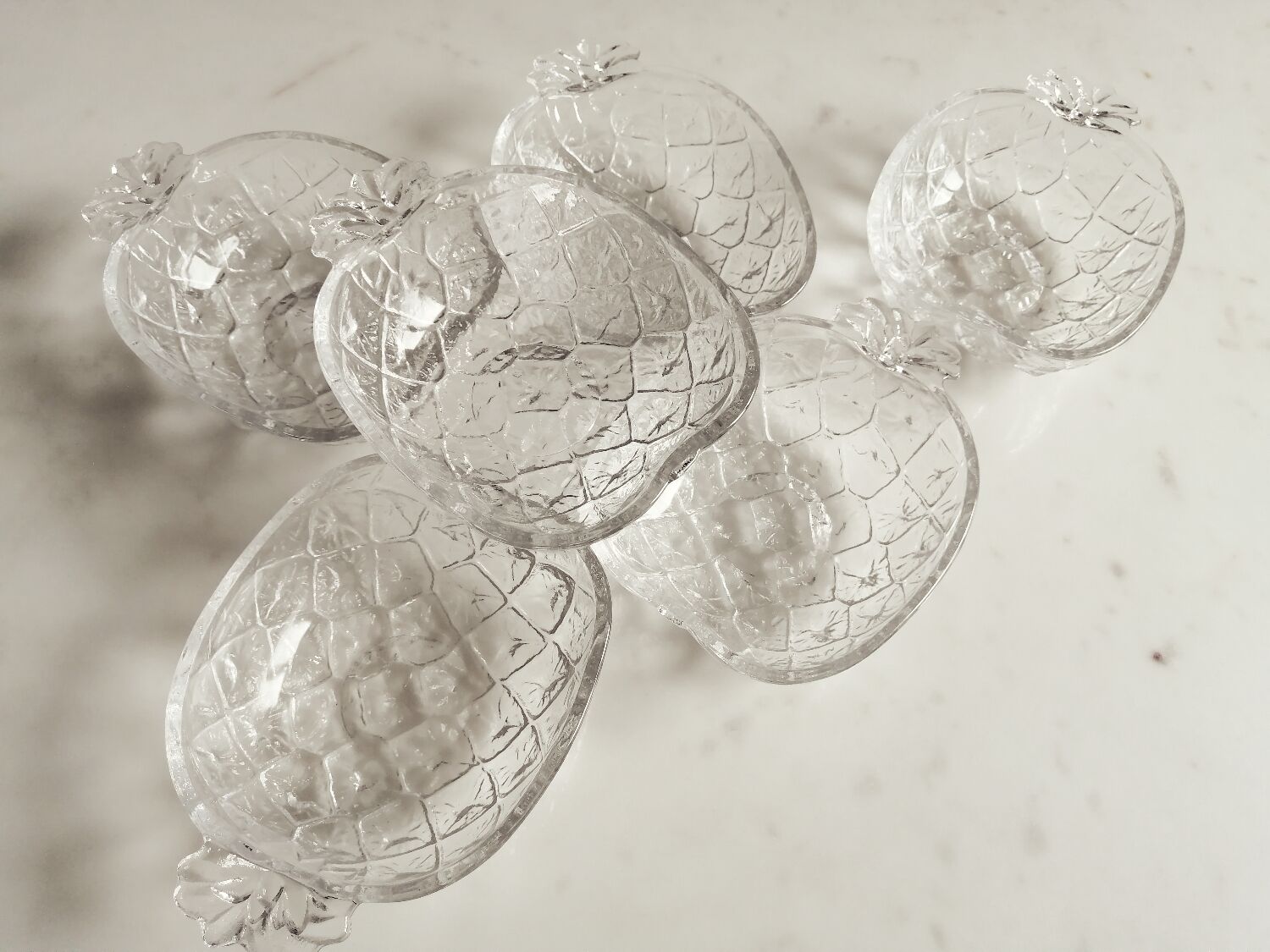 Vintage pineapple ramekins