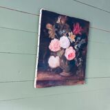 Oil on canvas bouquet of flowers