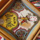 Yellow Dwarf in wooden dated 1921 with tokens