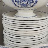 Gien decor Rouen dinnerware set