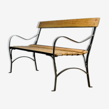 Banc de jardin des années 40