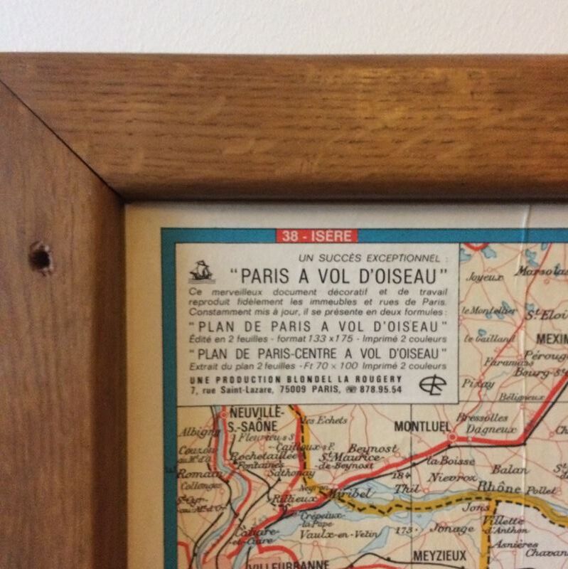 Blondel the Rougery county map