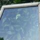 Old glass door 78.5x220.8cm