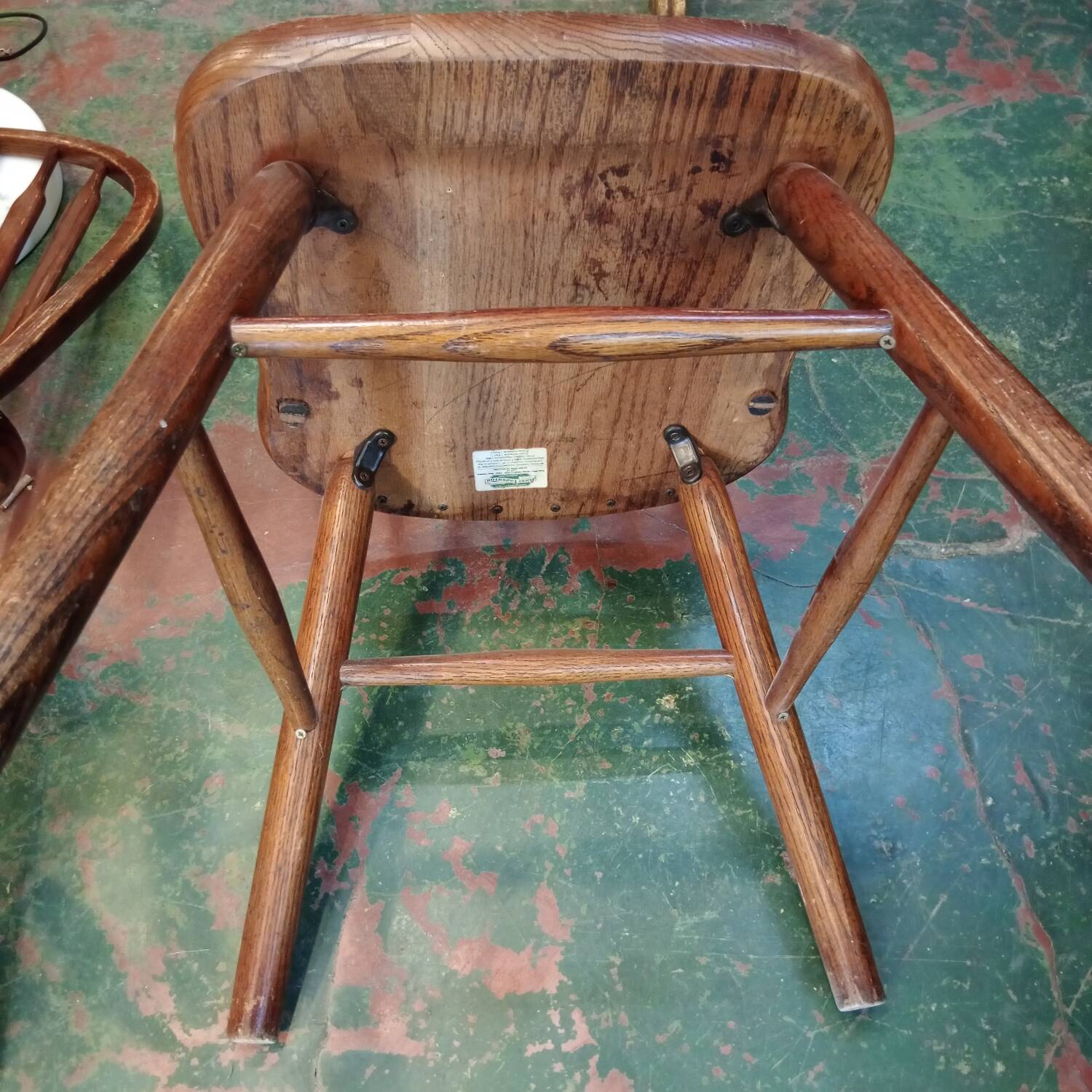 Pair of American Quaker Ercol chairs