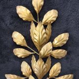 Applique lamp hans kogl gold metal