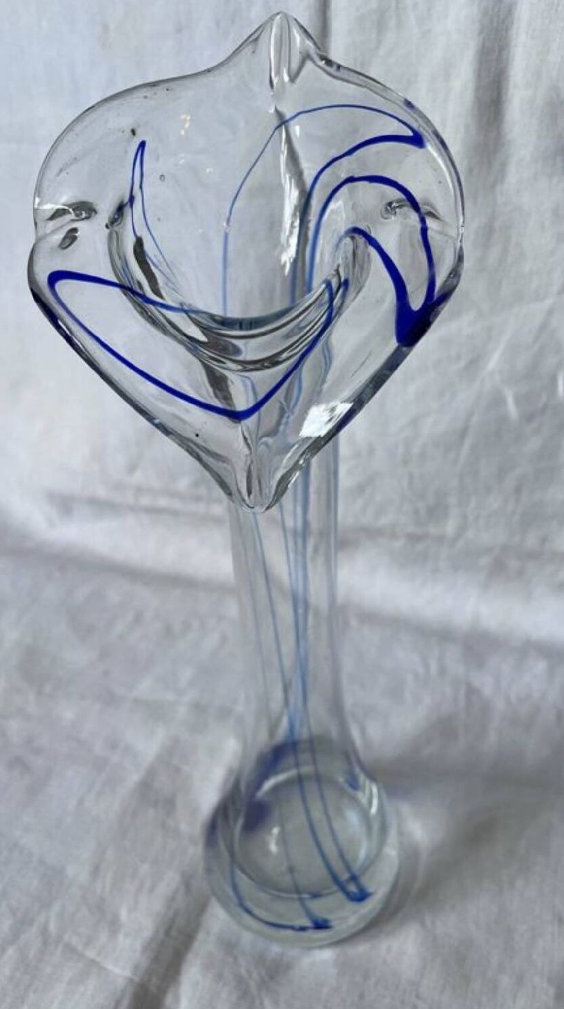 Vintage blown glass vase