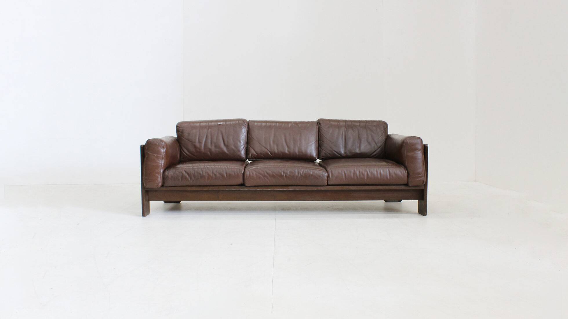 Vintage Bastiano 3 seater sofa by Tobia Scarpa for Gavina 1970s